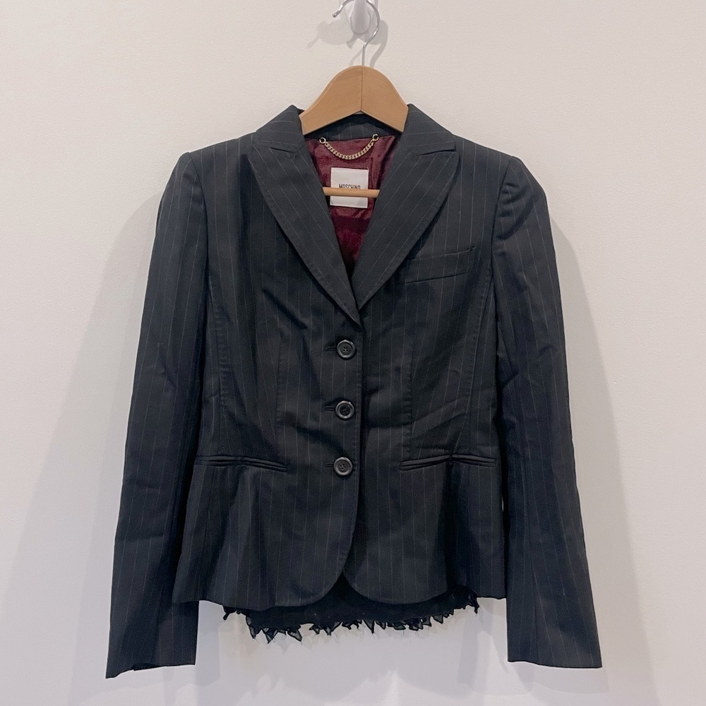 Moschino Women’s Black Blazer